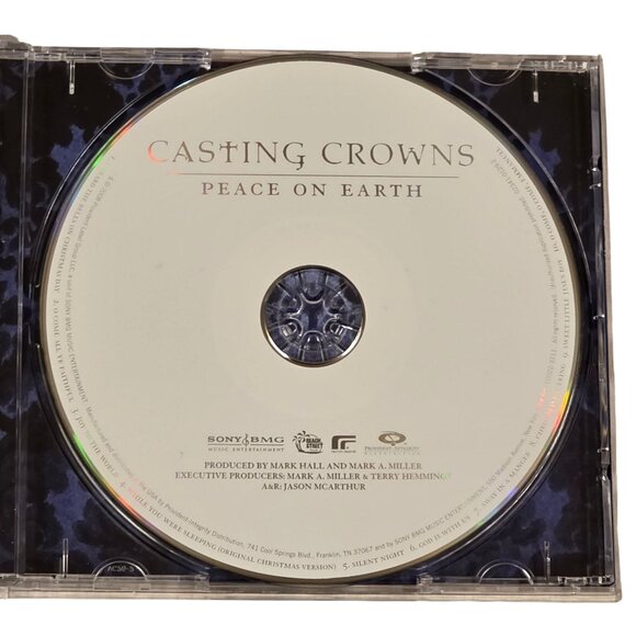 Casting Crowns Peace On Earth Christmas Album CD 2008 Sony Integrity Music - Picture 6 of 7